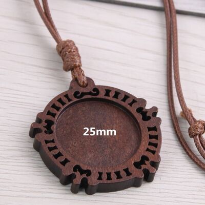 Wood Cabochon with cord - 2 , wood-cabochon-with-cord-2-1