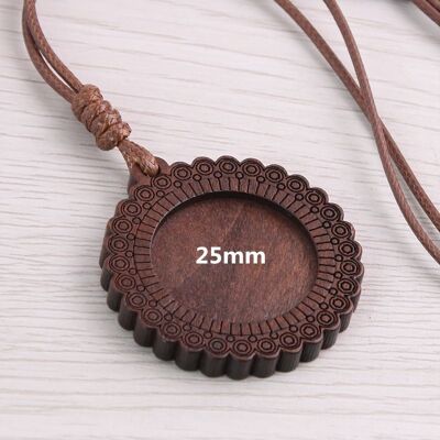 Wood Cabochon with cord - 8 , wood-cabochon-with-cord-8-7