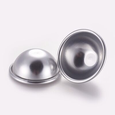 Molde esfera aleación aluminio - varios tamaños , sku670