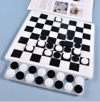 Échiquier et pièces d'échecs, DIY-J003-04 1