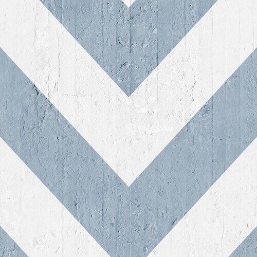 Navy Geometric Stripes Wallpaper