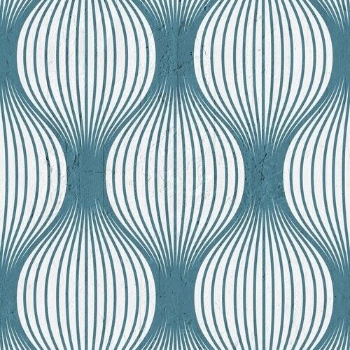 Petroleum Geometric Bulbs Wallpaper