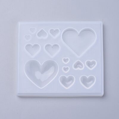 Cuore, 89x78x8mm, X-DIY-O005-06