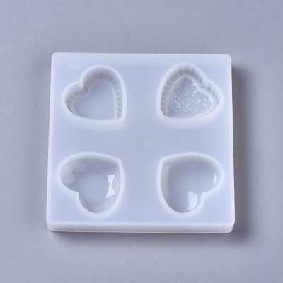 Coeur - 4 formes différentes , DIY-F041-17A