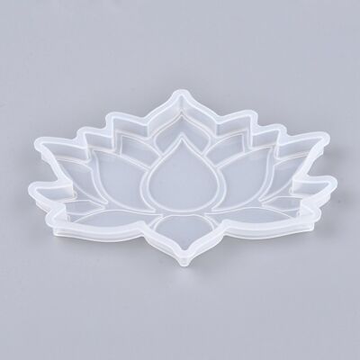 Moldes de silicona Lotus Cup Mat, DIY-I036-06