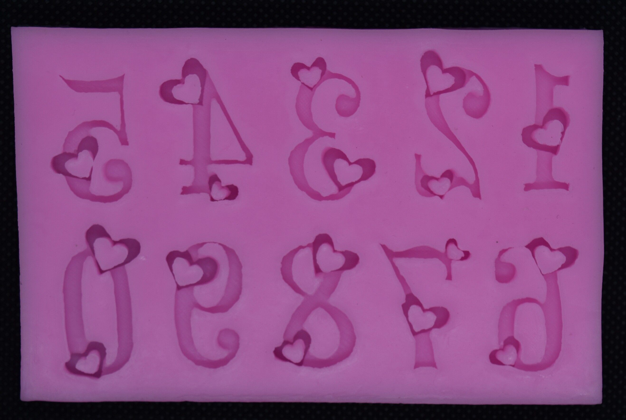 Zahlenform 112 x 71 x 9 mm, AJEW-P046-63