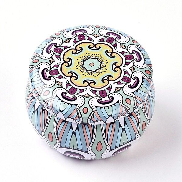 Printed Tinplate Boxes , CON-WH0069-94G