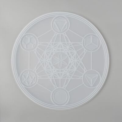 Round Tarot Divination Mat Silicone Molds , DIY-P006-33