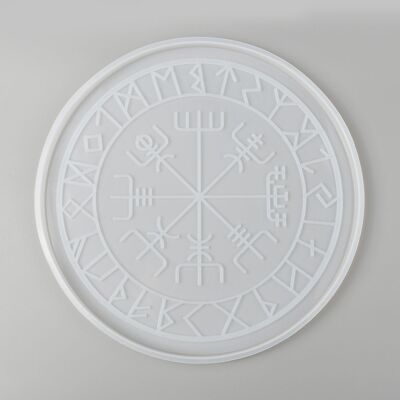 Stampi in silicone per tappetino per divinazione pietre runiche, DIY-P006-35