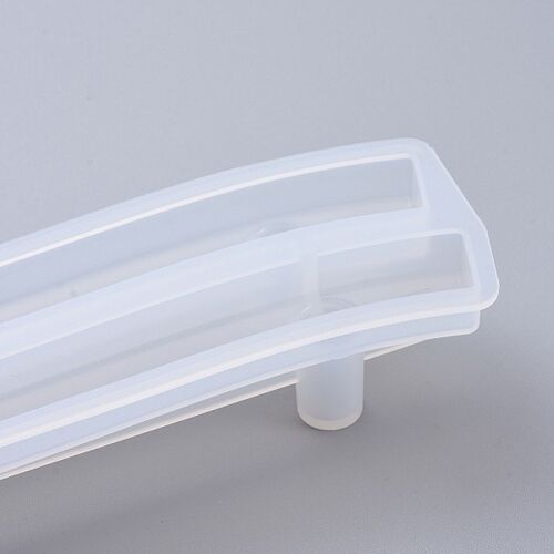 Tray handle silicone molds - wavy , DIY-D049-10B