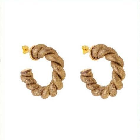 Spiral Ring Earring - Gold