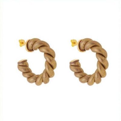 Spiral Ring Earring - Gold