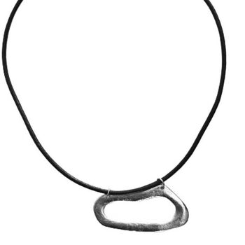 Marilia Capisani Collier Court Petit Halo de Lumière -Argent 2