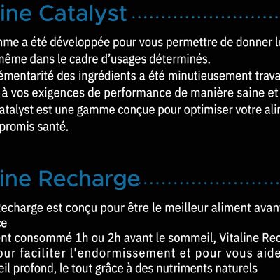 Catalyst Recharge Sachet 6 portions