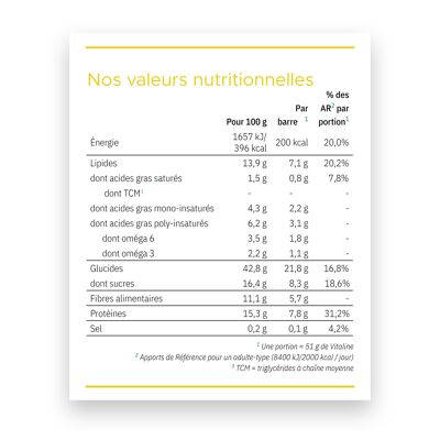 Daily Barre Banane Bio 12 barres individuelles