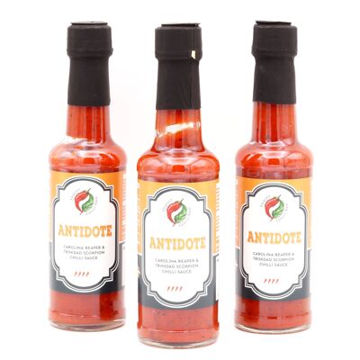 Dorset Chilli - Antídoto - Carolina Reaper & Scorpion Chilli Sauce