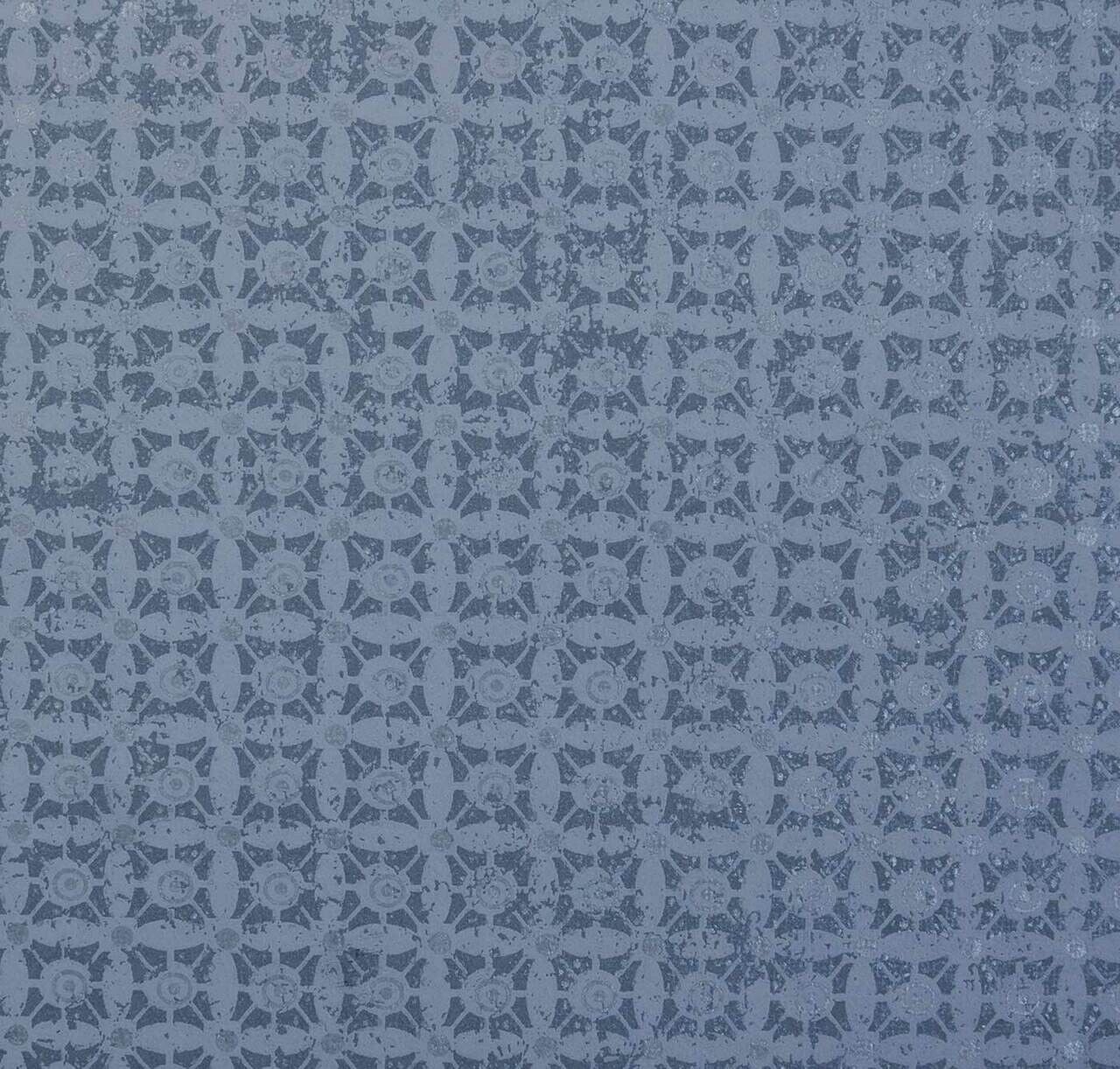 Carta da parati Classico Tile Pattern - Grigio