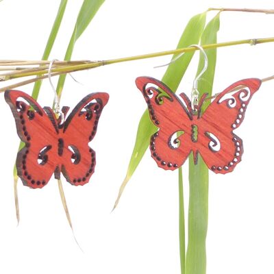 Melun Schmetterlinge Tierohrringe