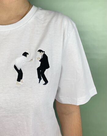 Tee-shirt brodé "Pulp Fiction" 2