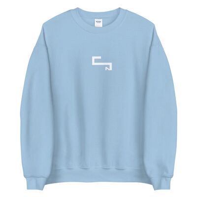 Basic Pullover - Hellblau