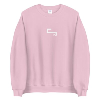 Maglione basic - rosa chiaro