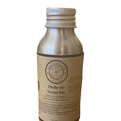 Huile de Neem Bio certifiée Cosmos Organic