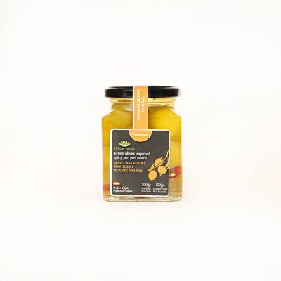 Olive Verdi - Gordal - Denocciolate in Salsa Piccante Piri Piri