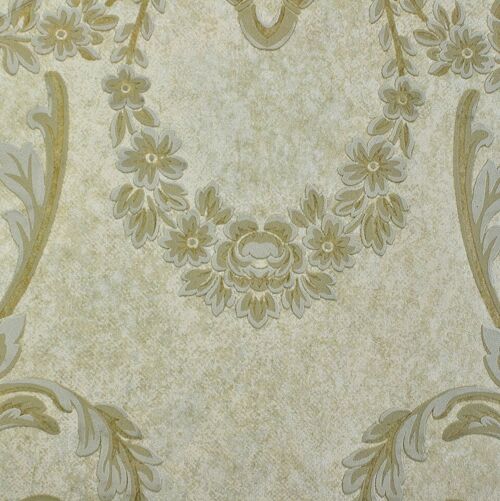 Wimpole Floral embossed wallpaper - Beige