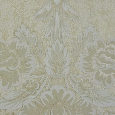 Wimpole Floral embossed wallpaper - Cream
