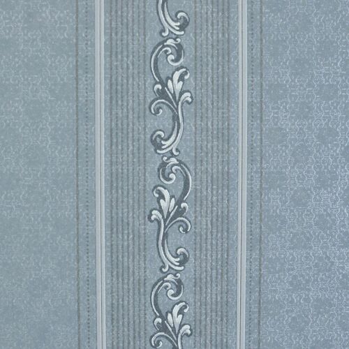 Audley  Decorative Stripe wallpaper - Warm Grey