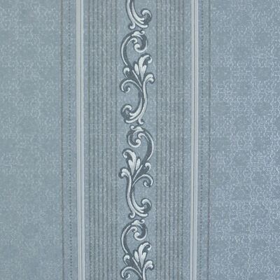Audley dekorative Streifentapete - warmes Grau