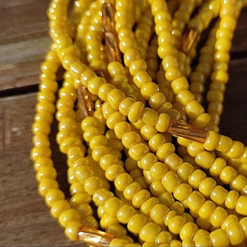 SUNFLOWER - 3 rangs - Sur élastique