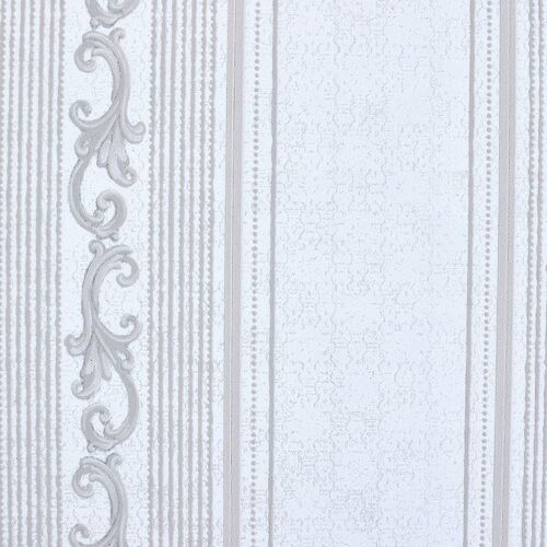 Audley  Decorative Stripe wallpaper - Taupe