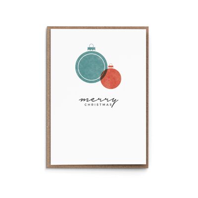 Christmas card "Merry Christmas"