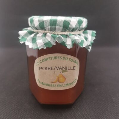 Confiture "Le Toinou" Poire vanille