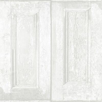 Whitewash Paneling Wallpaper Holzeffekt