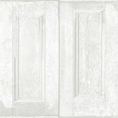 Whitewash Panelling Wallpaper Wood Effect