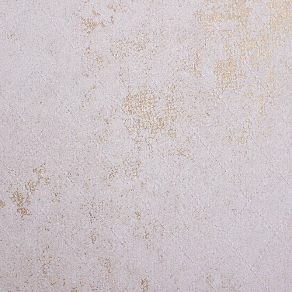 Carta da parati Moderna Diamond Stitch - Rosa chiaro