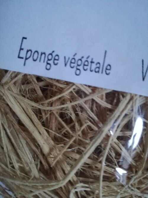 Eponge de bain végétale en fibre de baobab ou Iroko - IROKO x 3