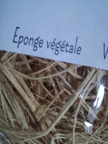 Eponge de bain végétale en fibre de baobab ou Iroko - IROKO x 3 1