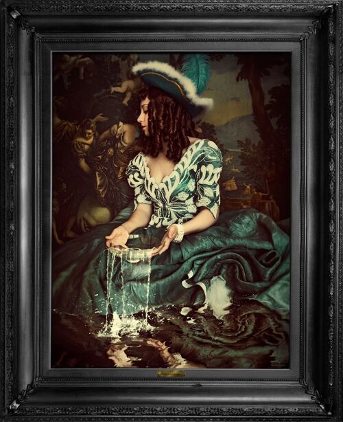 Water is not enough... Canvas Medium