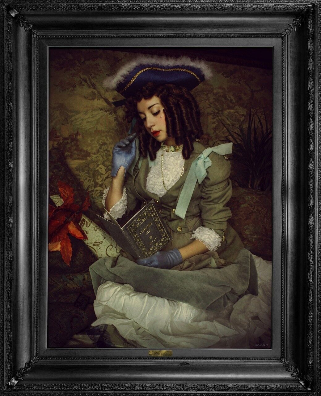 Non ti scordar di me' tela stampata Medium