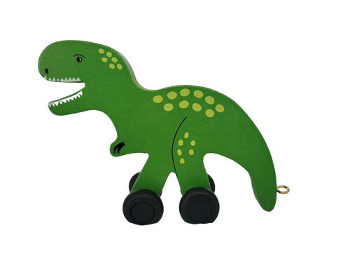 Wooden T Rex Colored