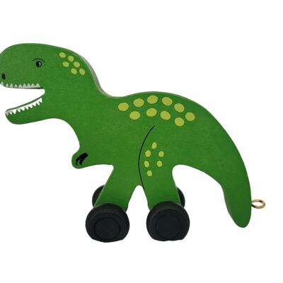 Wooden T Rex Colored