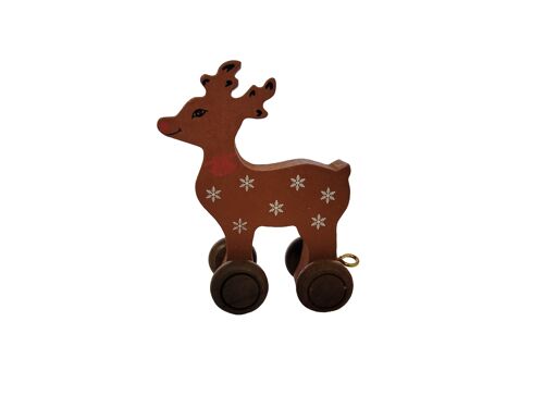 Wooden Colored Reindeer (BRN)