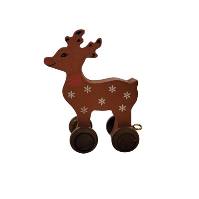 Wooden Colored Reindeer (BRN)