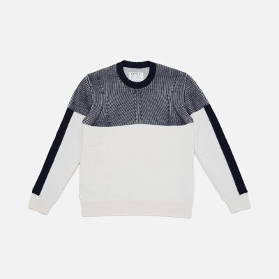 The ecru SWEATER