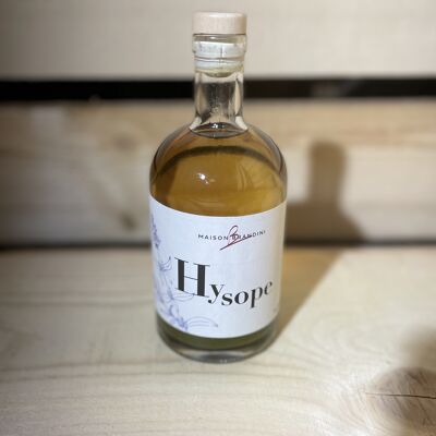 Organic hyssop liqueur