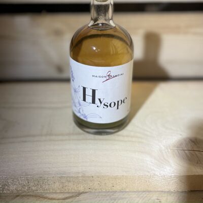 Organic hyssop liqueur