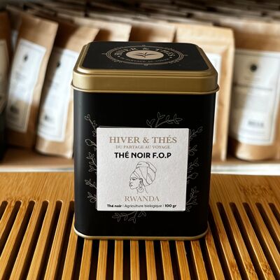 RWANDA - Organic black tea from Rwanda - Box of 100g